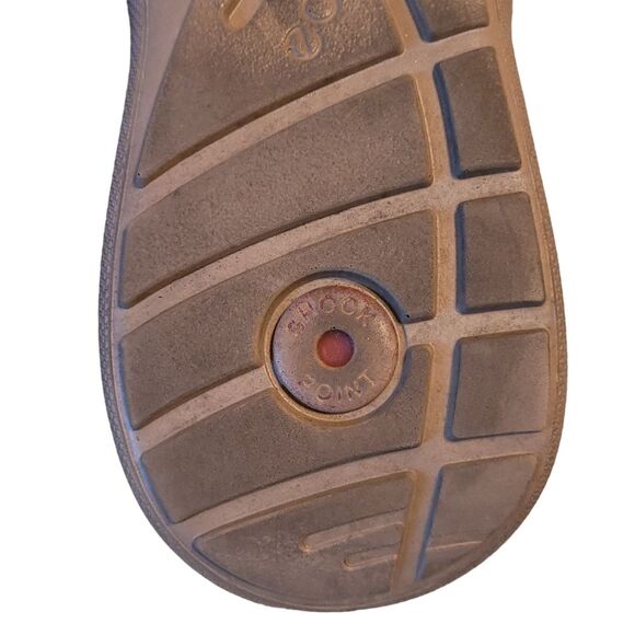 Ecco Remote  Warm Grey/Green Shock Point Leather Shoes  Men’s EUR 45/11Us - Picture 11 of 13